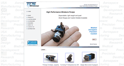 Desktop Screenshot of micropumps.co.uk